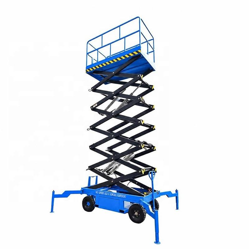 Push Around Mobile Scissor Lift