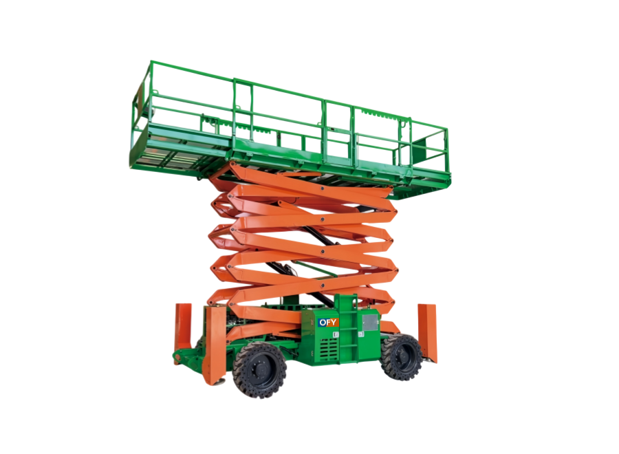 Rough‑Terrain Scissor Lift